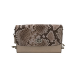 COACH PYTHON CROSSBODY HANDBAG GOLD CREME