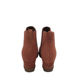 SOREL RET$220 SUEDE WEDGE CHELSEA BOOTS CORAL BROWN 9