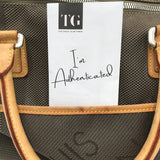 LOUIS VUITTON 2007 ALBATROS DUFFLE BAG LUXE HANDBAG BEIGE