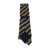 BURBERRY SILK STRIPES MEN TIE GOLD/NAVY