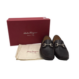 SALVATORE FERRAGAMO RET$795 DRIVING SHOE MEN SHOE BROWN 9EE