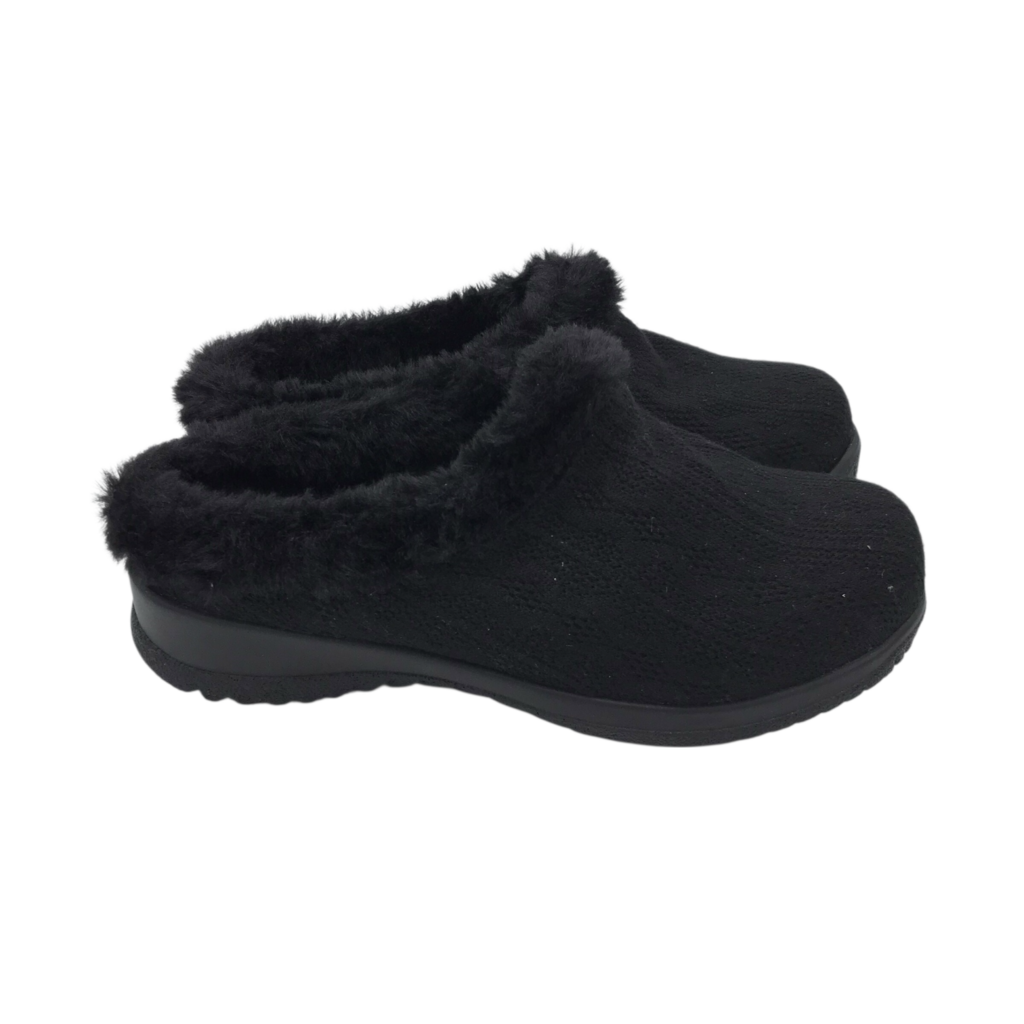 DREW COMFY SLIPPER SHOES BLACK 9WW