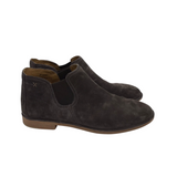 TRASK SUEDE ANKLE BOOTS GRAY 7.5M