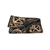 VIRGINS SAINTS ANGELS .925 ELECTRA CROSS RING GUNMETAL 9