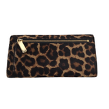 MICHAEL KORS CALHAIR WALLET BROWN BLACK