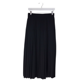 ESCADA PLEATED MIDI DESIGNER SKIRT BLACK 38