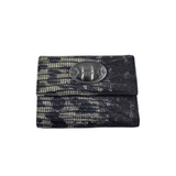 TRI FOLD WALLET BLACK GRAY