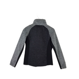 RET$115 MOTO-ZIP JACKET BLACK GRAY SMALL