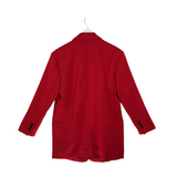EXPRESS NWT$158 2 BUTTON BLAZER RED MEDIUM