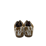 CAROLINA HERRERA CH SUEDE SNEAKERS LUXE SHOES BEIGE 38
