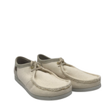 CLARKS CANVAS LACE UP MEN SHOE BEIGE 13M