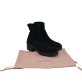 GOTHAM SOCK BOOTIE BOOTS BLACK 5.5B