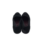 FRANCO SARTO SUEDE LOAFERS SHOES BLACK 9.5M