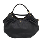LOUIS VUITTON 2008 MAHINA XL HOBO LUXE HANDBAG BLACK