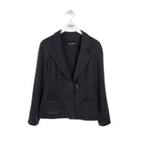 GIORGIO ARMANI WOOL LONG SLEEVE DESIGNER BLAZER GRAY 10