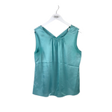 CALVIN KLEIN SLEEVELESS TOP MINT GREEN SMALL