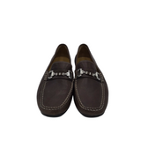 DRIVING LOAFERS MEN SHOE BROWN 10
