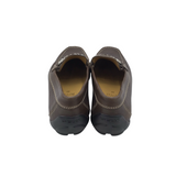 DRIVING LOAFERS MEN SHOE BROWN 10