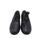 LACE UP WINGTIP MEN SHOE BLACK 8.5
