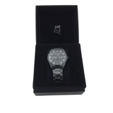 KINGS LOOT RET$79 BLACK CHROME WATCH BLACK