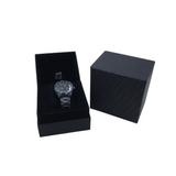 KINGS LOOT RET$79 BLACK CHROME WATCH BLACK