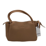 AMERICAN LEATHER CO NWT$168 SATCHEL HANDBAG TAN