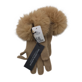 SAKS FIFTH AVENUE NWT CASHMERE GLOVES WOMEN'S ACCESSORIES TAN OS