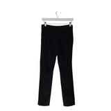 DIANE VON FURSTENBERG RET$300 STRAIGHT LEG DESIGNER PANT BLACK 0