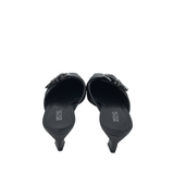 MICHAEL MICHAEL KORS KITTEN HEEL MULES SHOES BLACK 8M