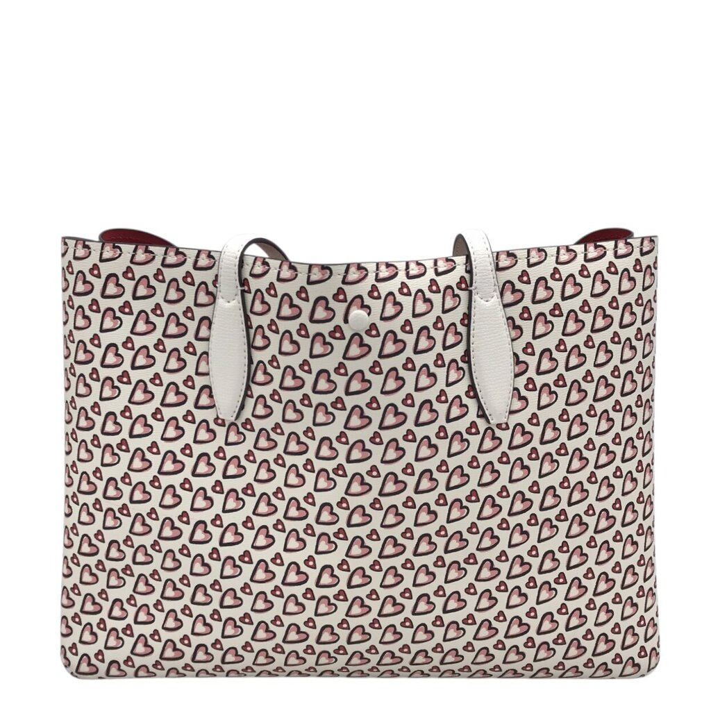KATE SPADE TOTE W/POUCH HANDBAG RED PINK