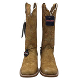 DURANGO RET$246 WESTERN BOOTS BROWN ORANGE 6.5M