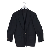 OSCAR DE LA RENTA LONG SLEEVE MEN JACKET BLACK 42R