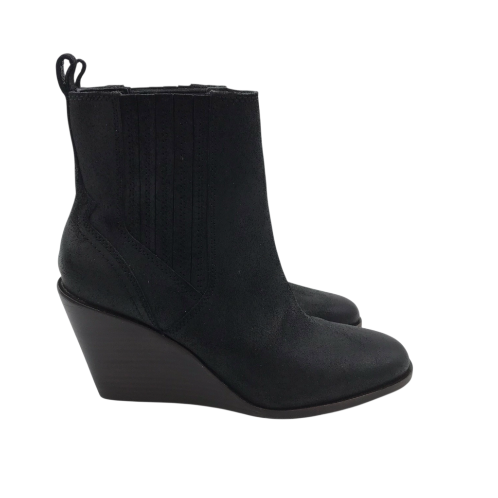 LUCKY BRAND WEDGE SHOES BLACK 8