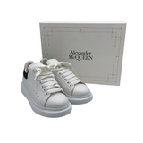 ALEXANDER McQUEEN OVERSIZE LEATHER SNEAKERS LUXE SHOES WHITE/BLACK 37