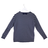 STELLA MCCARTNEY RET$235 DISNEY STRIPE DESIGNER TOP NAVY WHITE X SMALL