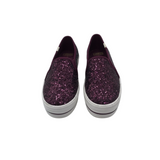 KEDS FOR KATE SPADE GLITTER SNEAKER SHOES MAROON 5