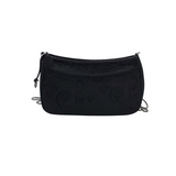BRIGHTON CHAIN CROSSBODY HANDBAG BLACK