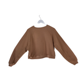 SWEATSHIRT "ORANGE THEORY" SWEATER BEIGE MEDIUM