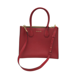 MICHAEL KORS SATCHEL STRAP HANDBAG RED