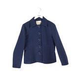 LAFAYETTE 148 LONG SLEEVE DESIGNER BLAZER NAVY 8