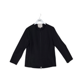 LAFAYETTE 148 2PC JACKET/PANT DESIGNER OUTFIT BLACK 12