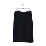 THE ROW MIDI DESIGNER SKIRT BLACK 6