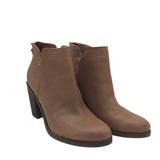 BP ANKLE BOOTIES BOOTS BROWN 7M