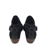 SAM EDELMAN PERFORATED BOOTIES BOOTS BLACK 6