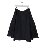 LAFAYETTE 148 NWT$448 MAXI FLARE DESIGNER SKIRT BLACK 10