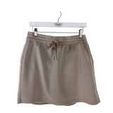 SPANX NWT$88 PENCIL SKORT SKIRT KHAKI LARGE