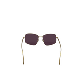 SPORTMAX RET$495 METAL FRAME SUNGLASSES/READERS GOLD