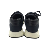 PRADA NYLON LOW-TOP SNEAKERS MEN SHOE NAVY 10