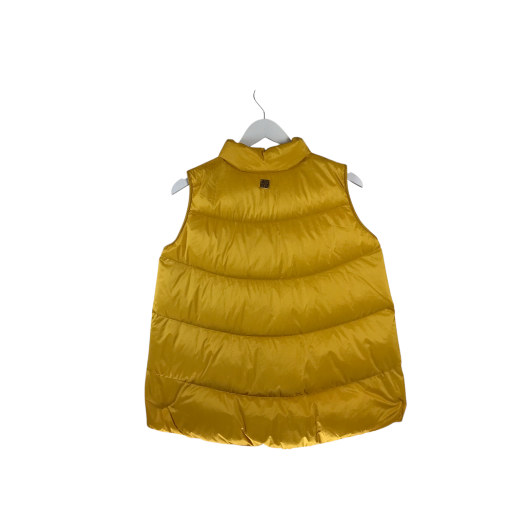 CAROLINA HERRERA PUFFER LUXE VEST YELLOW SMALL