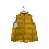CAROLINA HERRERA PUFFER LUXE VEST YELLOW SMALL